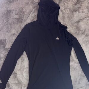 Adidas Black Pullover Hoodie
